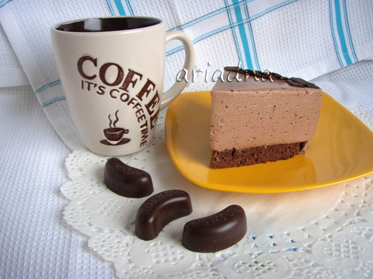 Муссовый торт Шоколадный сметанник