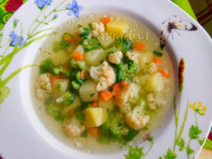 Суп овощной «Две капусты»