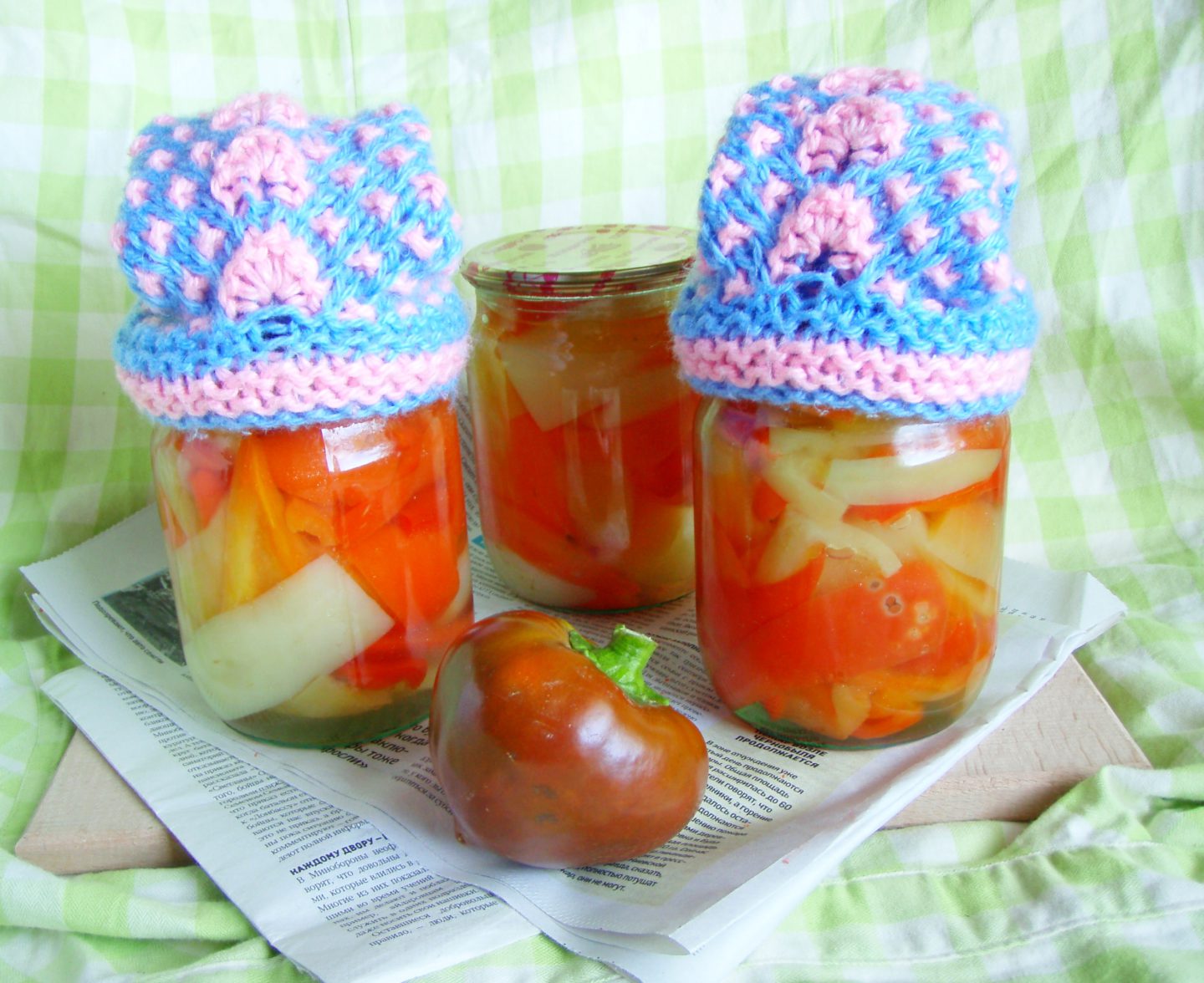 Перець солодкий у заливці
