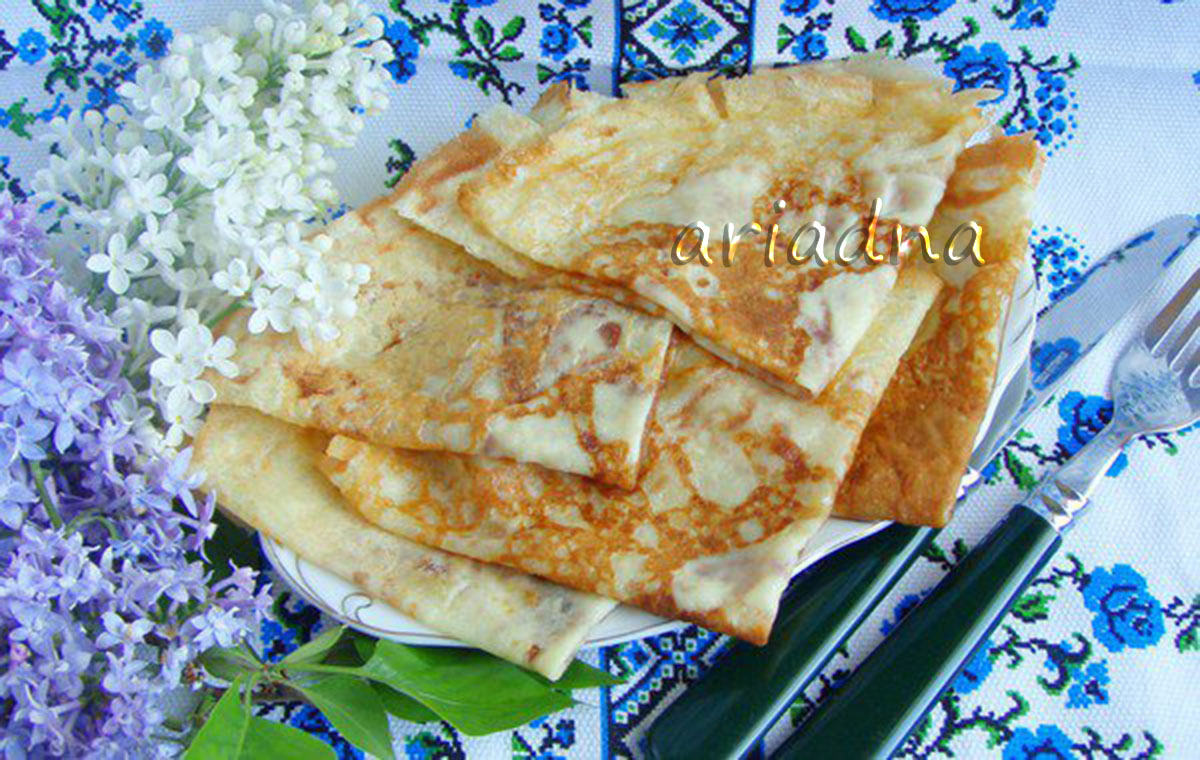Crepes con limonata