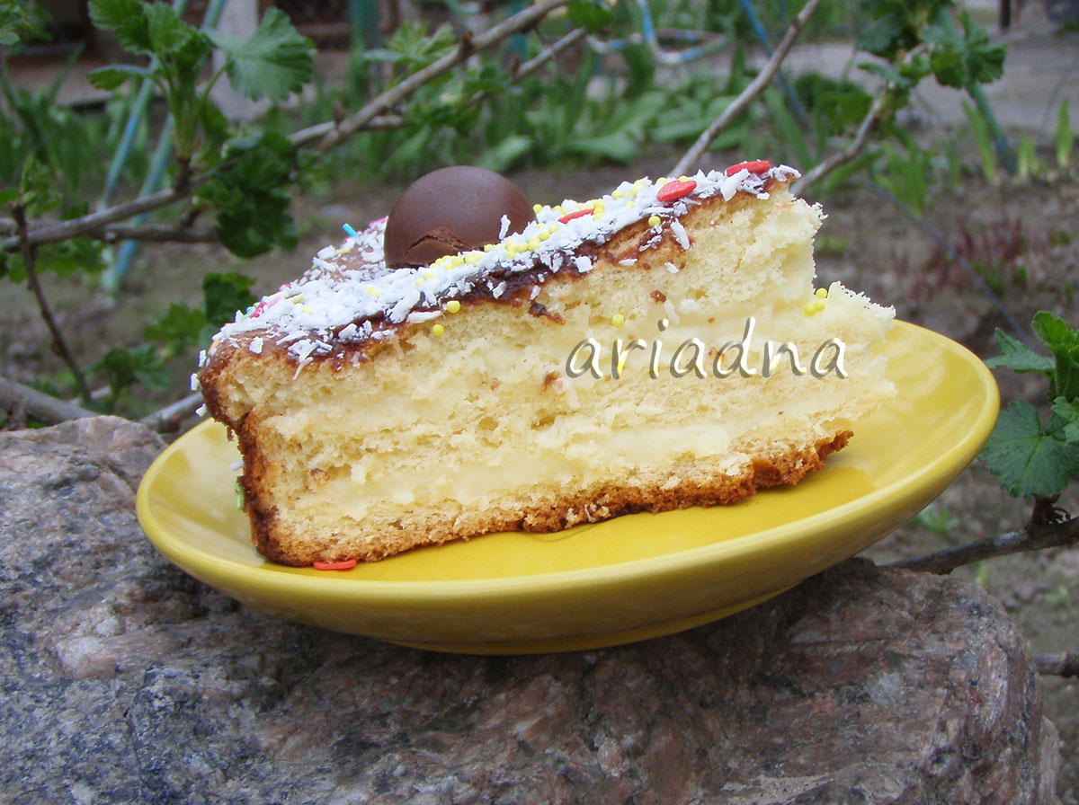 Кремовый торт Boston Cream Pie