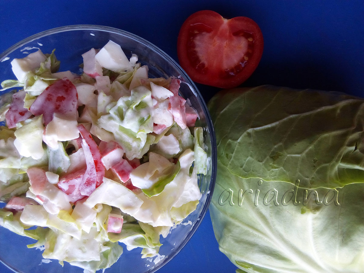 Young Cabbage Salad - Easy 15-Minute Recipe