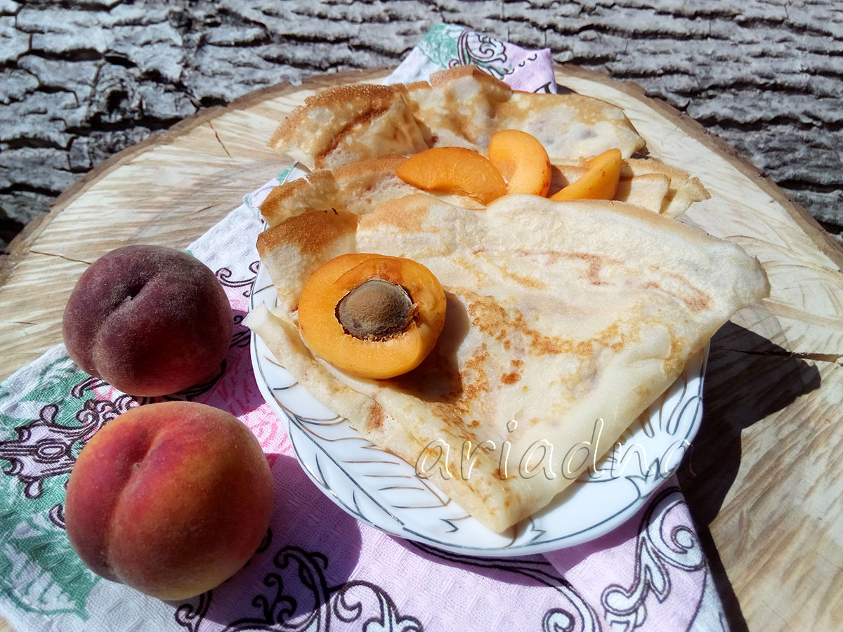 Млинці на кефірі