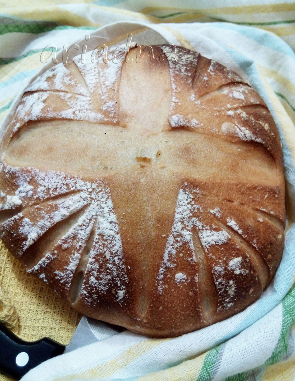 Хлеб пшеничный на закваске
