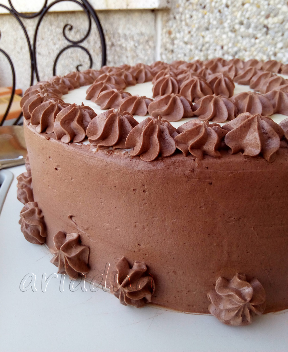 Crema chiz al cioccolato